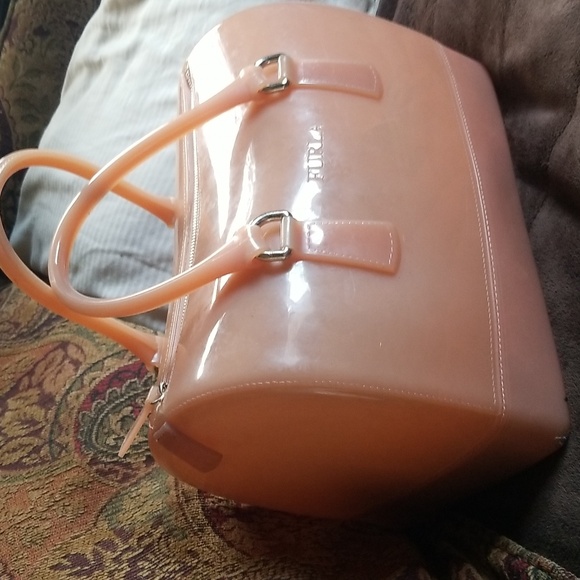 Pinkish peach Furla purse - Picture 2 of 4